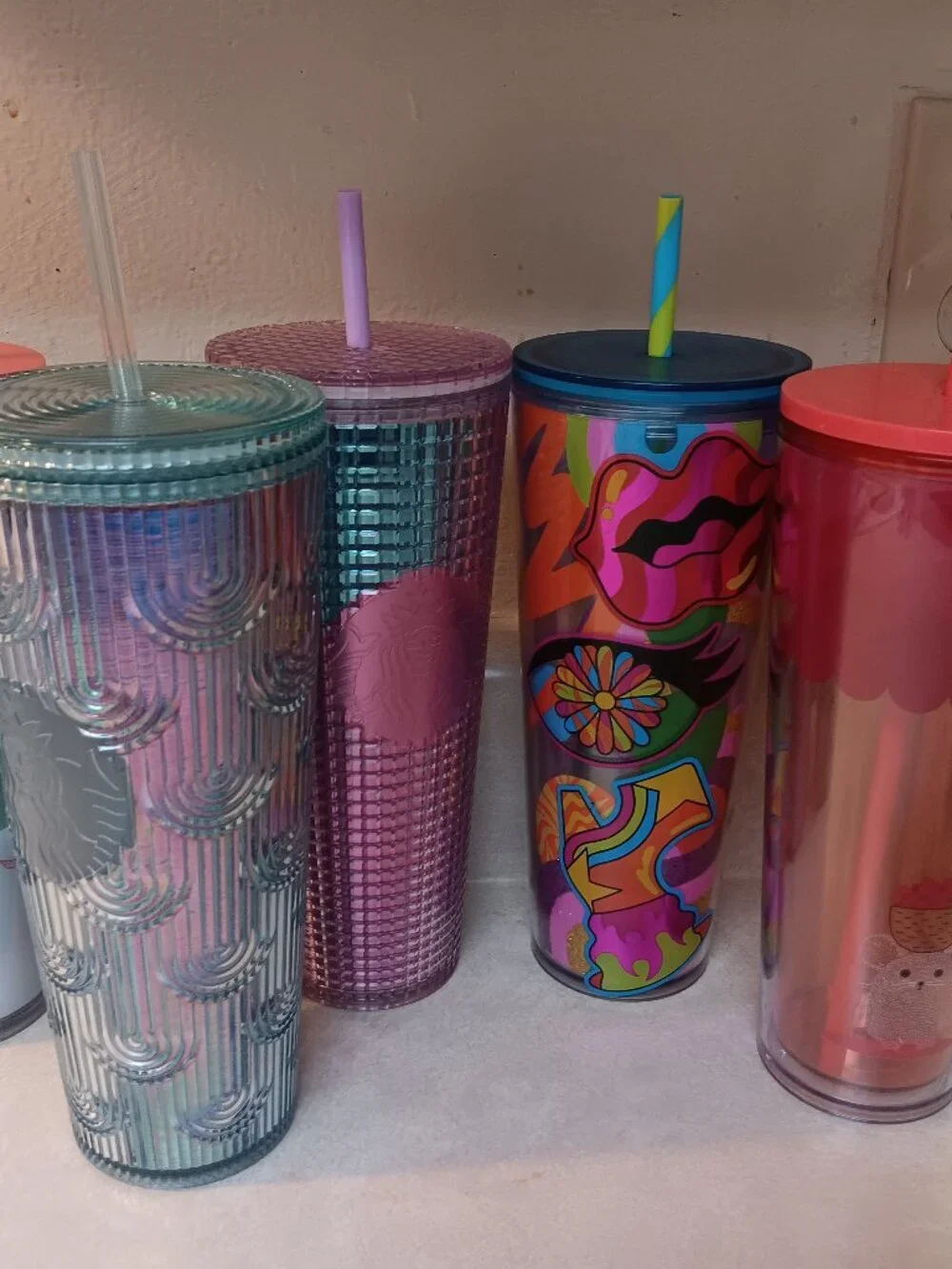 Starbucks Assortment of 6 beverage tumbles 24 oz.